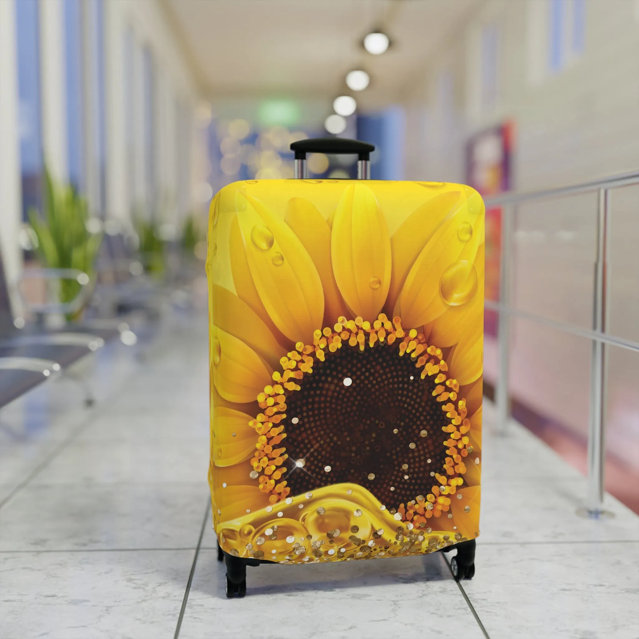 Luggage Cover, Sunflower, awd-1347