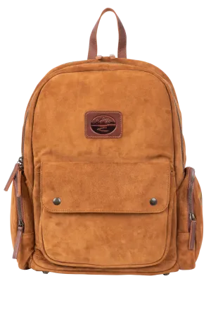 Madison Creek Leather Trimmed Backpack