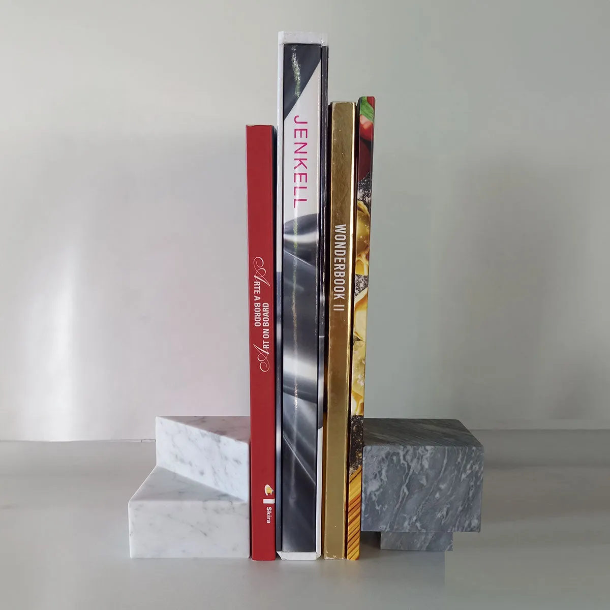 Marble Cube - Marble book holders