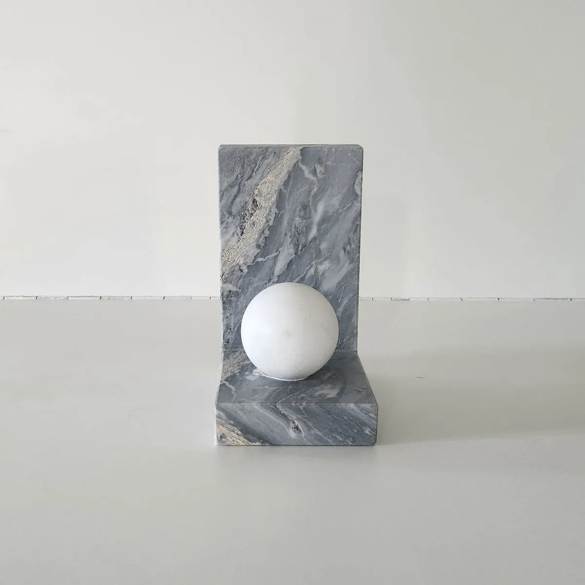 Marble Sphere - Marble book holders