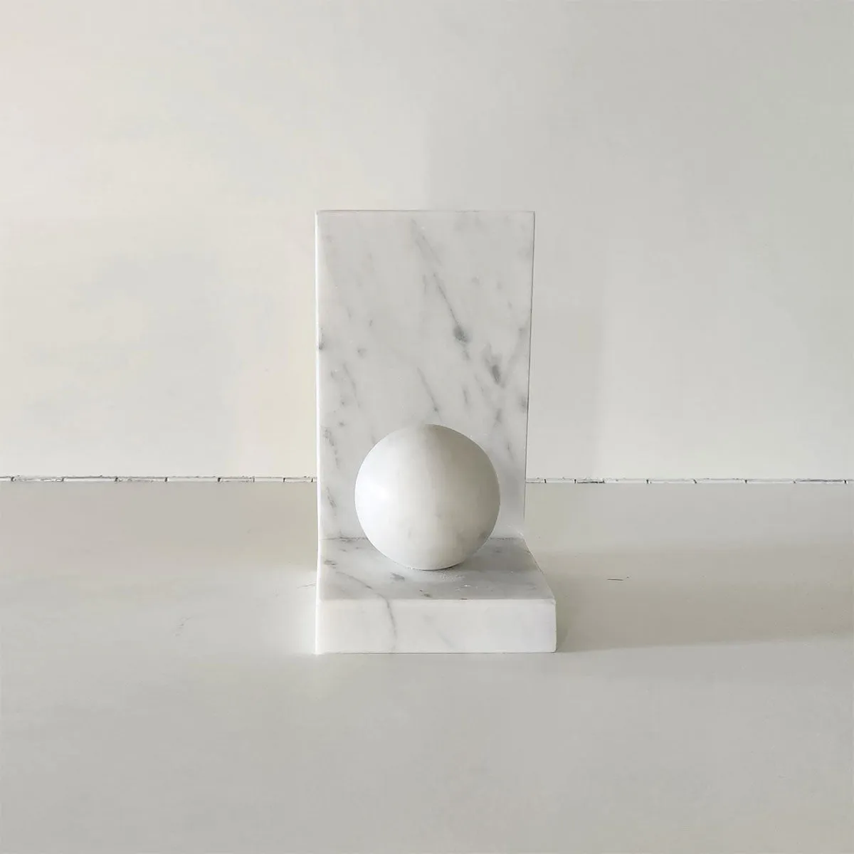 Marble Sphere - Marble book holders