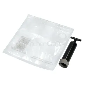 MasterClass Vacuum Bag Set with Pump (5 Piece)