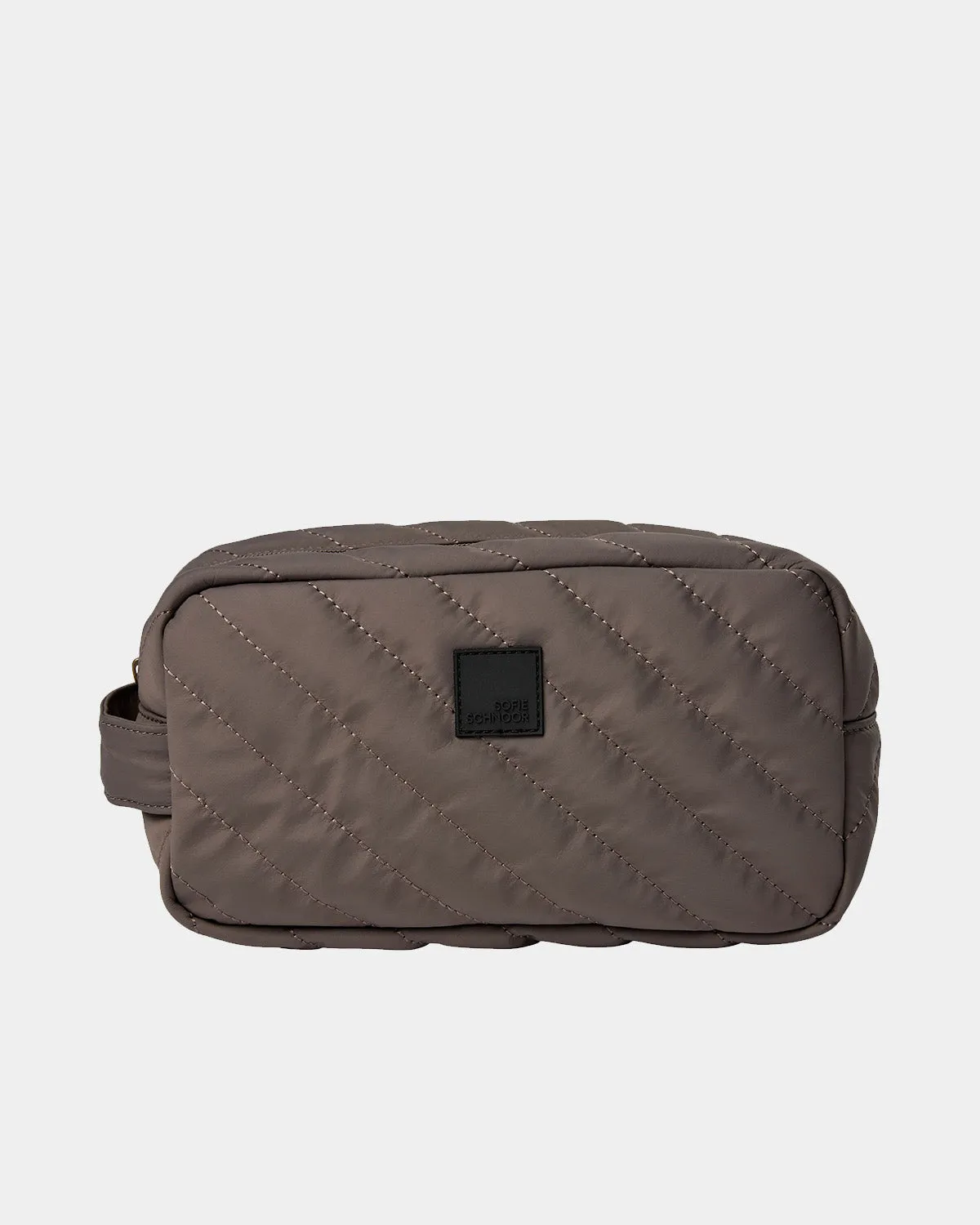 MONASK TOILETBAG - Dusty Brown