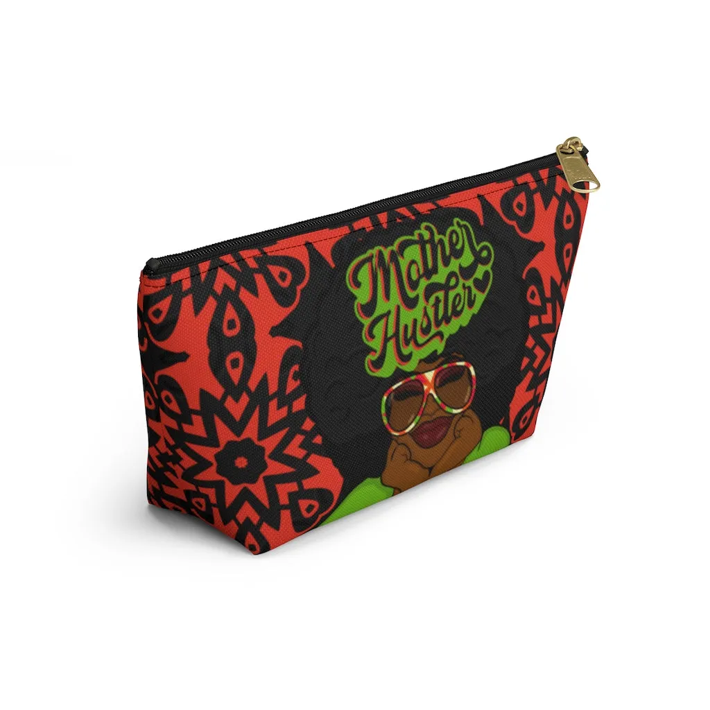 MOTHER HUSTLER Accessory Pouch w T-bottom (LIME)