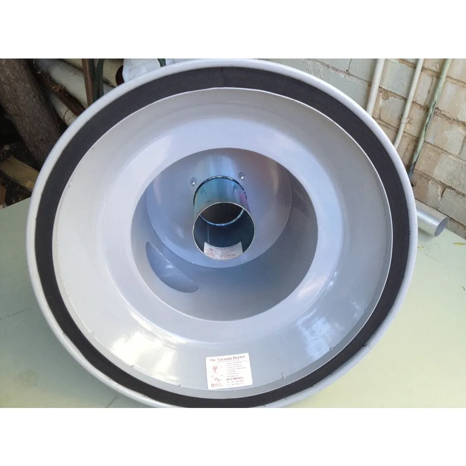 NilfiskCFM Cyclone Pre-separator 100mm Fittings 460mm Lid For Fine Dusts