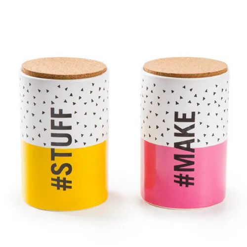 Patterned Canisters