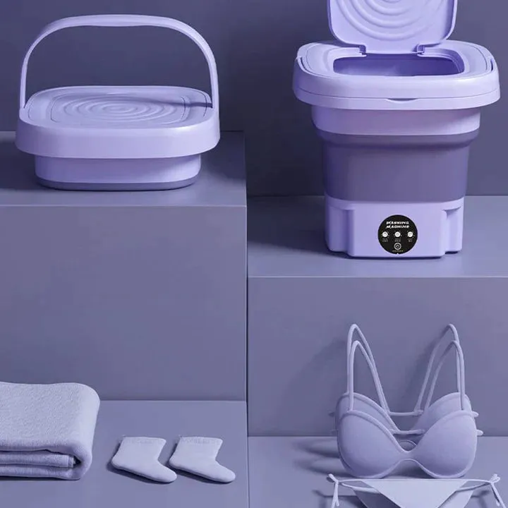 Portable and Foldable Mini Washing Machine