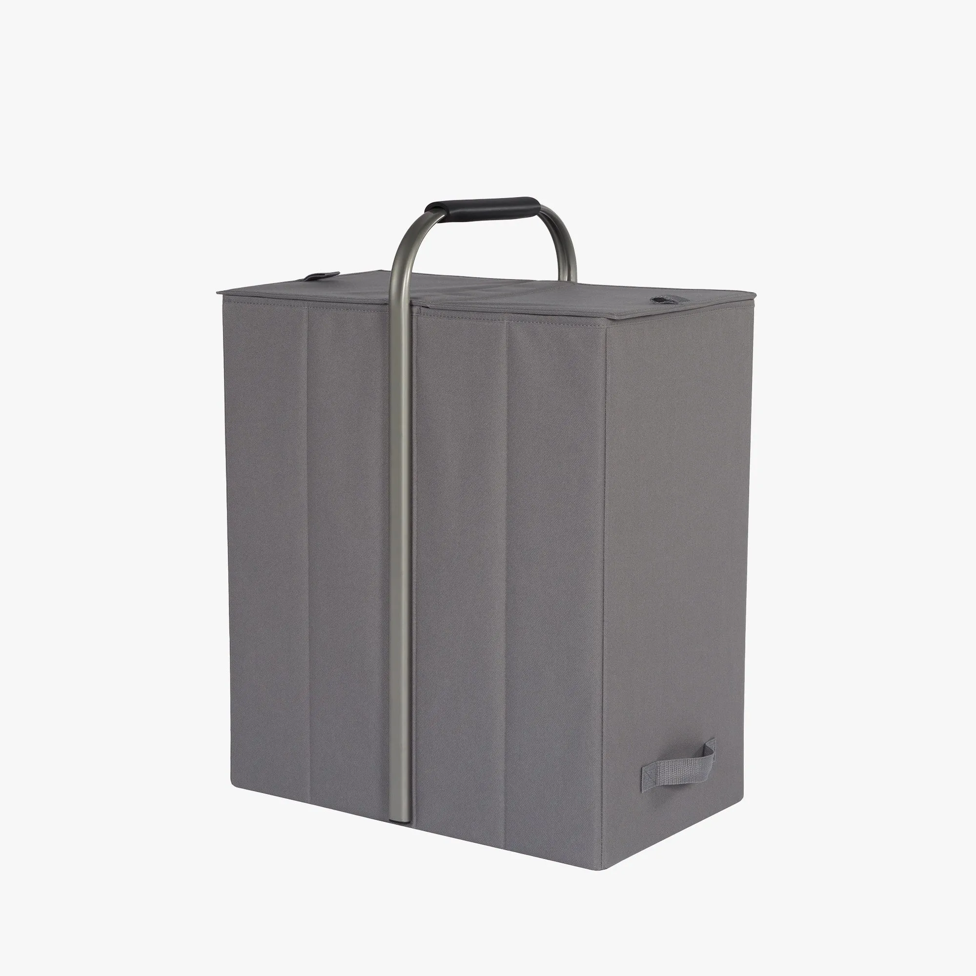 Portable Double Laundry Sorter with Lid