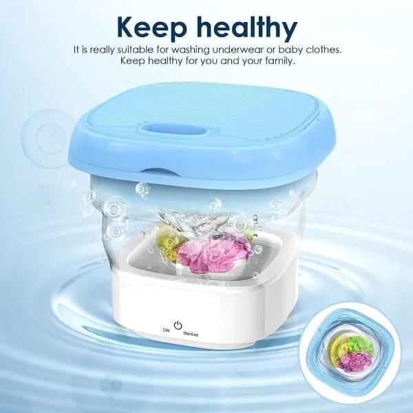 Portable Folding Washing Machine With Dryer