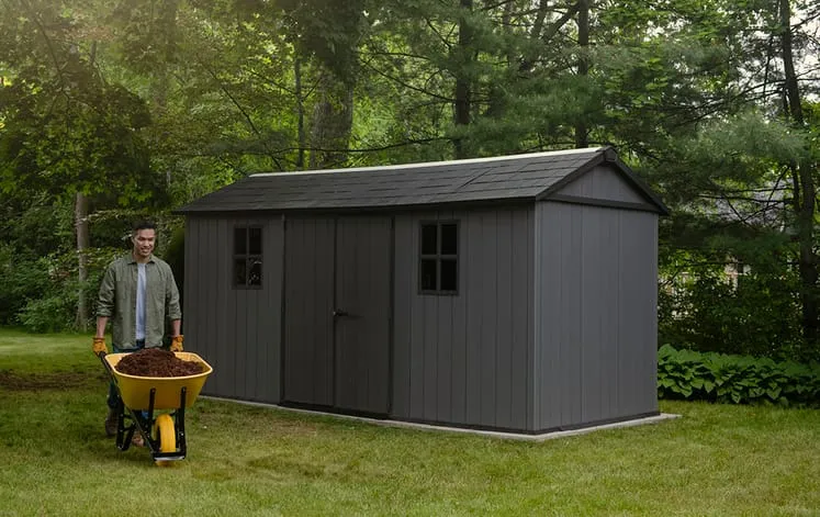 PRE ORDER: DEC.  -  Keter Newton Plus Shed 7.5x15 (4.6m)