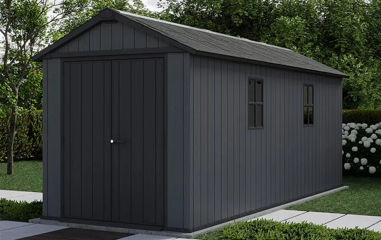 PRE ORDER: DEC. -  Keter Newton Plus Shed 7.5x17 (5.2m)