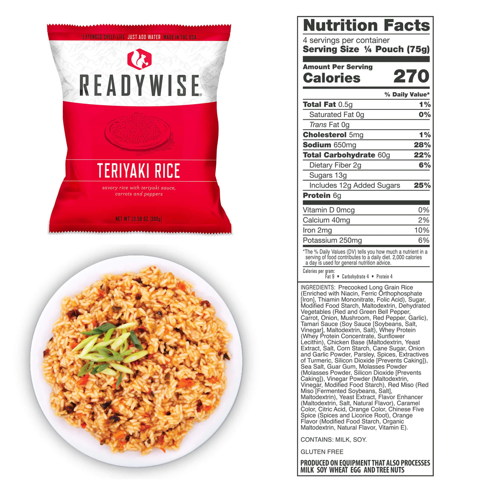 ReadyWise - 72 Hour Emergency Food Supply