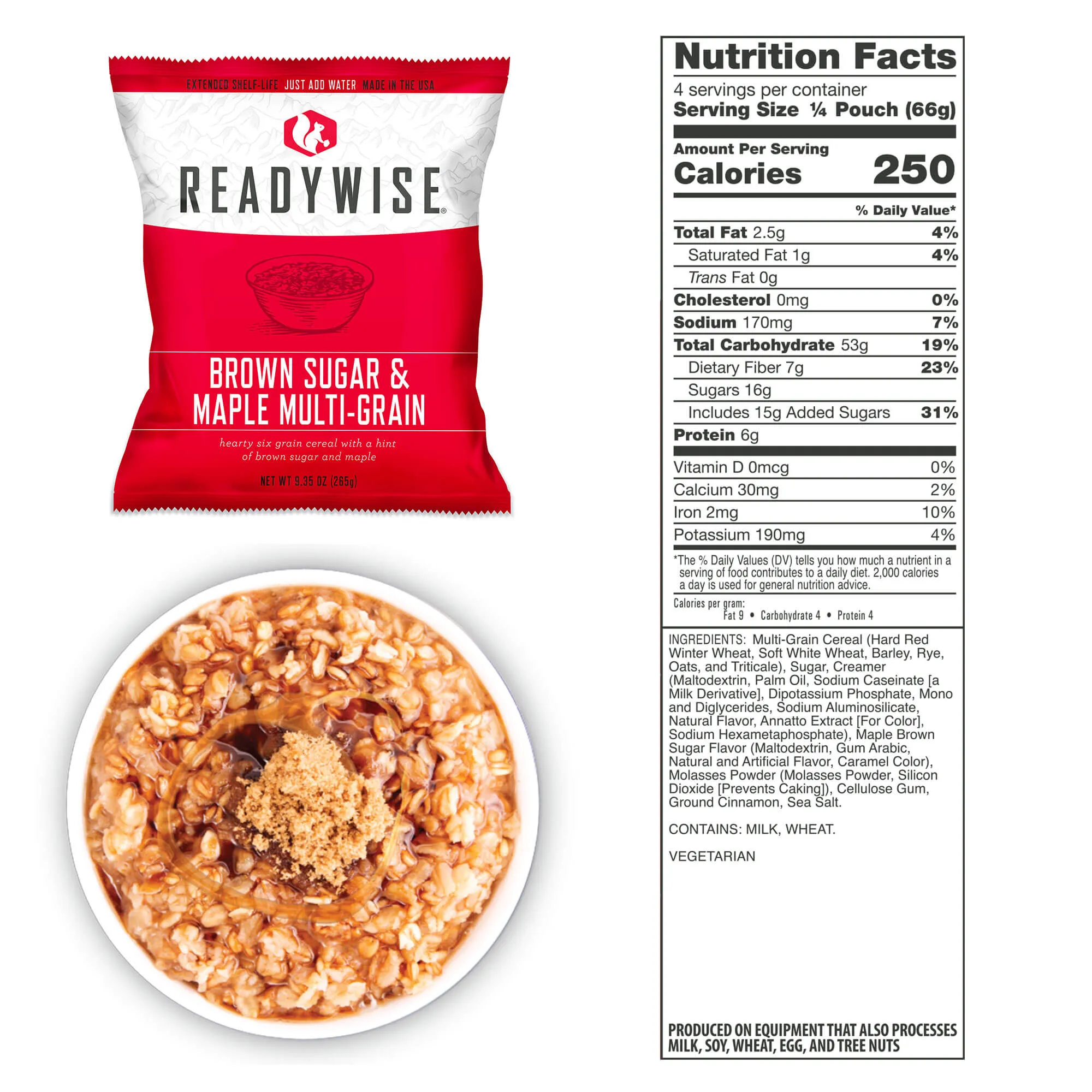 ReadyWise - 72 Hour Emergency Food Supply