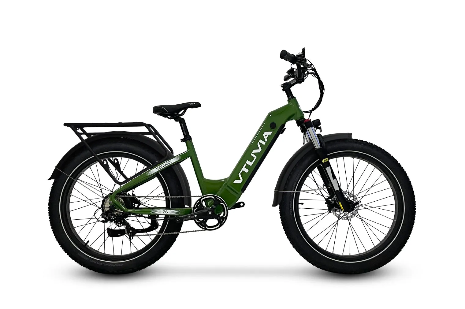 Reindeer 26 Inch Step-Thru Fat Tire E-Bike