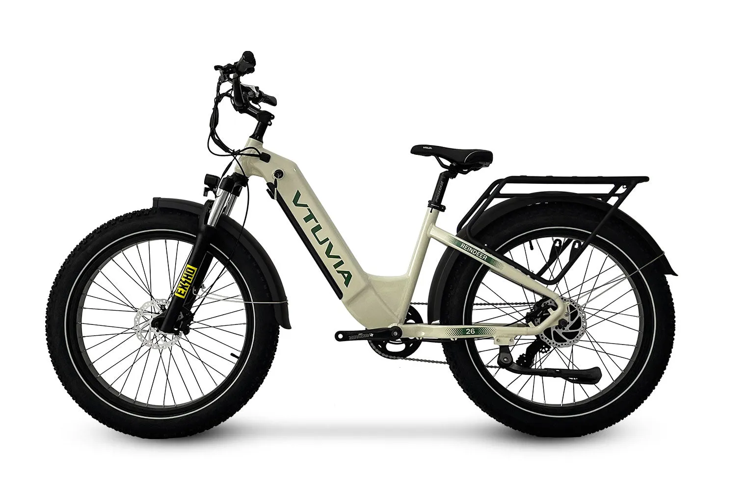 Reindeer 26 Inch Step-Thru Fat Tire E-Bike