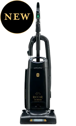 Riccar R25D Deluxe Clean Air Upright Black