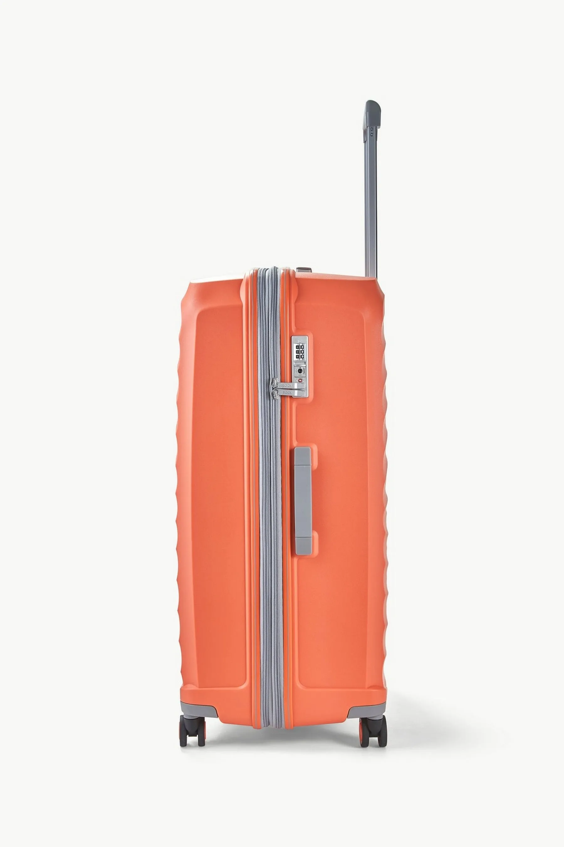 Rock Sunwave Expandable Spinner Large Suitcase 79cm - Peach