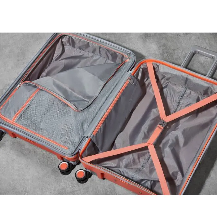 Rock Sunwave Expandable Spinner Large Suitcase 79cm - Peach