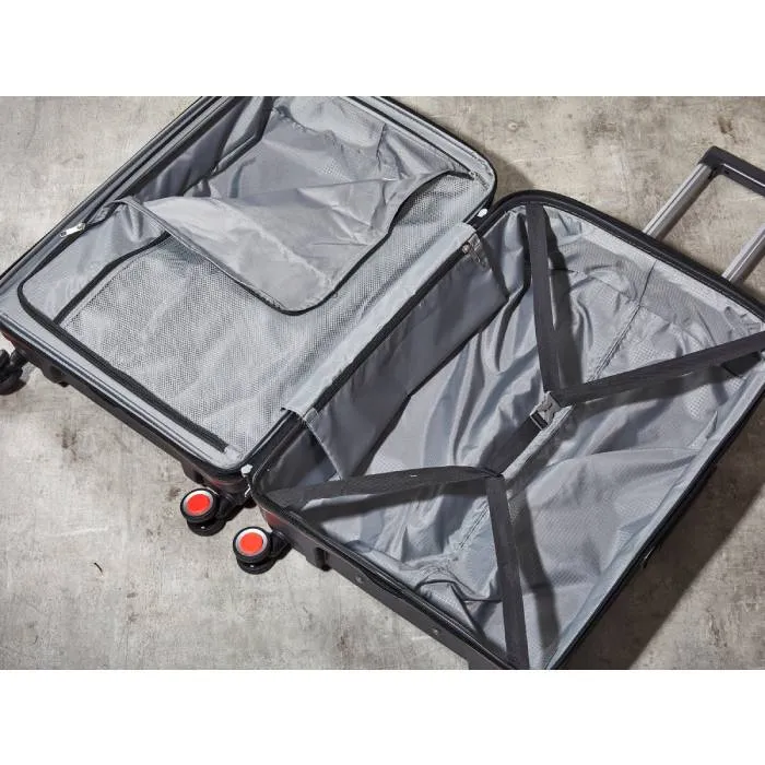 Rock Sunwave Expandable Spinner Medium Suitcase 66cm - Charcoal