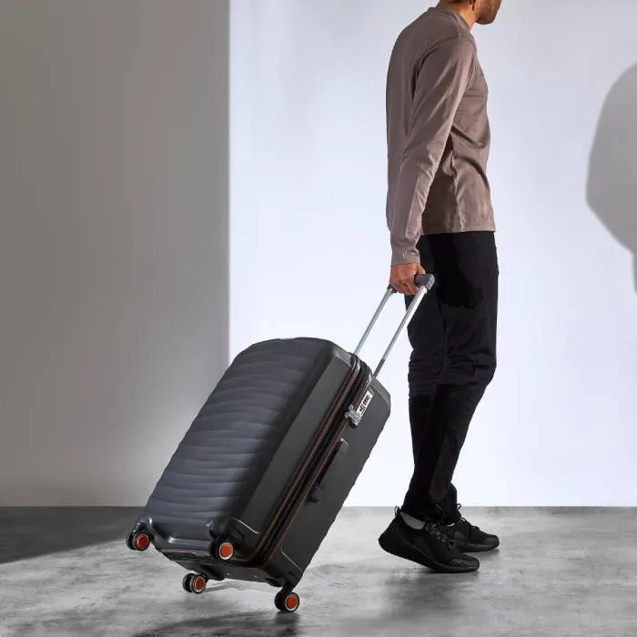 Rock Sunwave Expandable Spinner Medium Suitcase 66cm - Charcoal