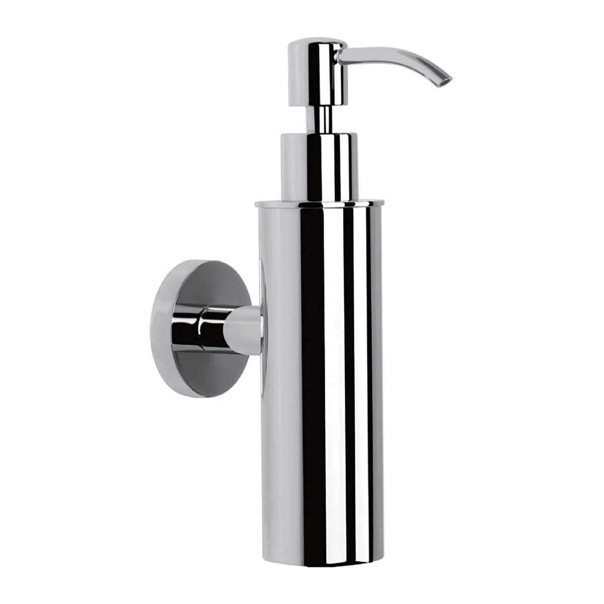 Scudo Delta Wall Mounted Soap Dispenser in Chrome