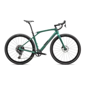 SPECIALIZED Diverge STR Expert Sram Complete Gravel Bike - SATIN METALLIC PINE/SMOKE