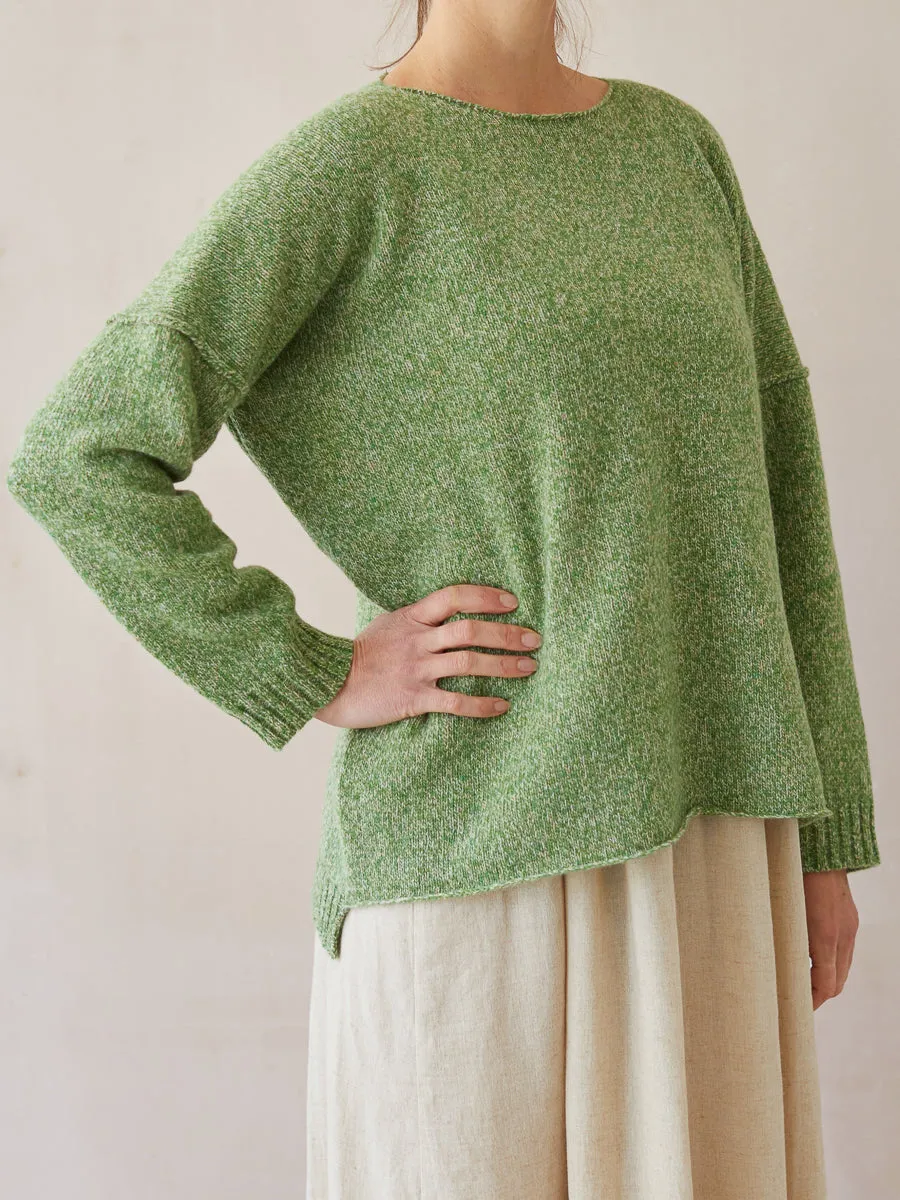 Staple Jumper | Green Marl