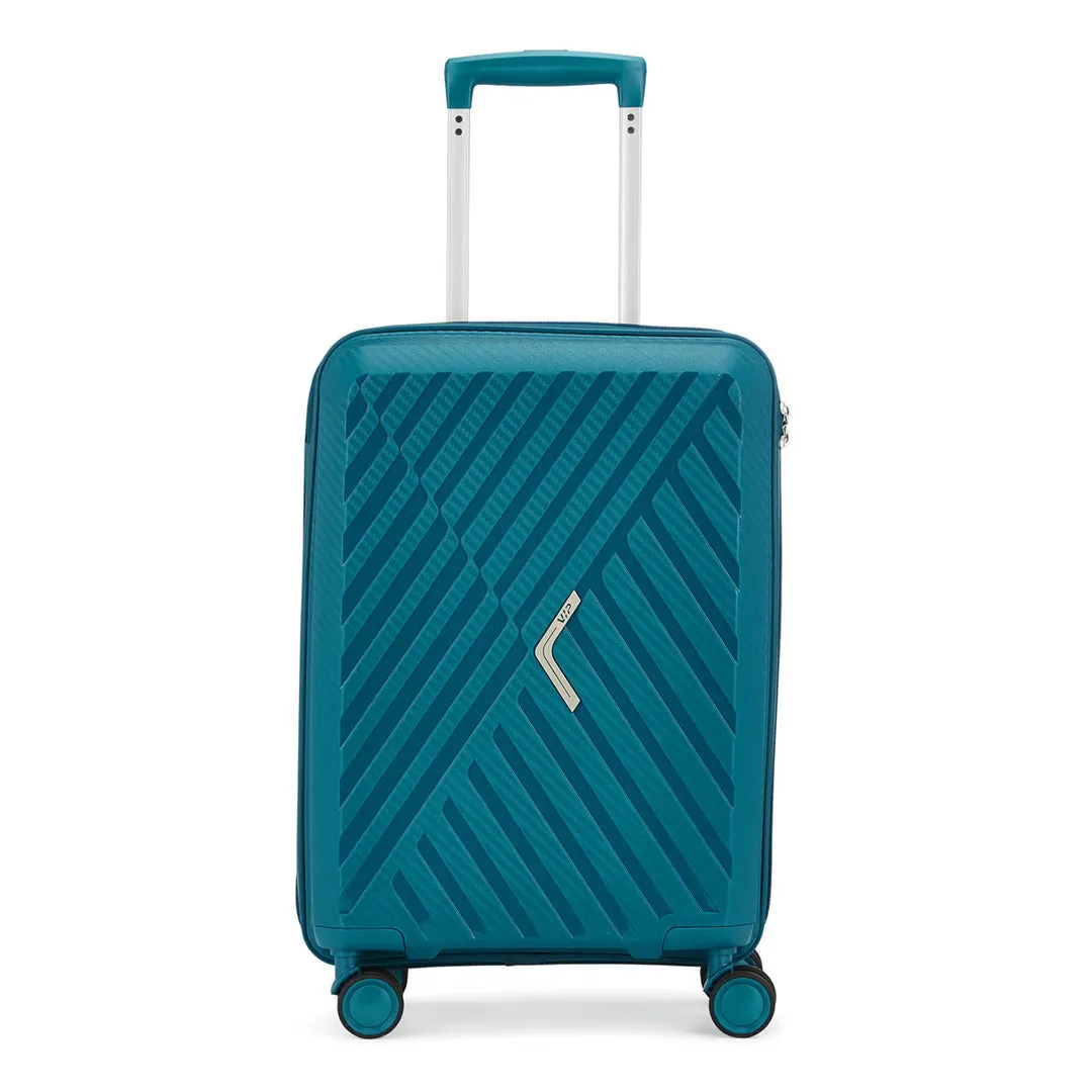 VIP X-Lite 4 Wheel Hard Cabin Luggage Trolley 21x36.5x55cm Blue