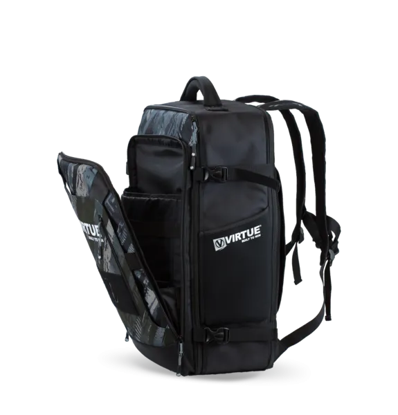 Virtue Gambler Backpack & Gear Bag - Graphic Black